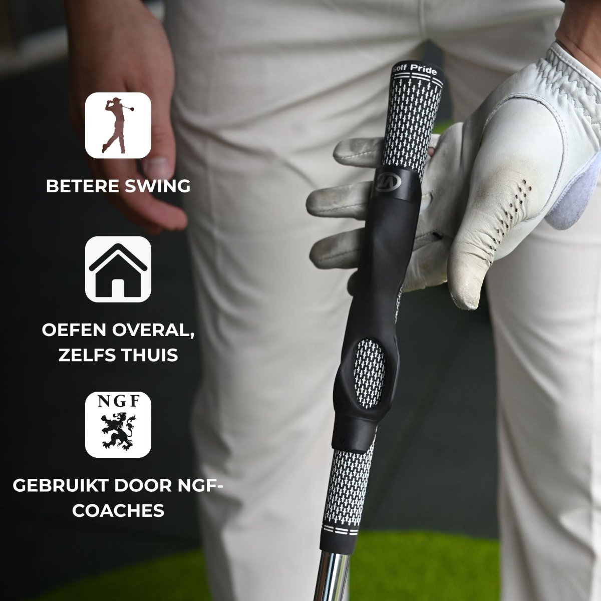 Vantimo Golf Grip Trainer - Golfswing verbeteren vanaf de basis - Vantimo
